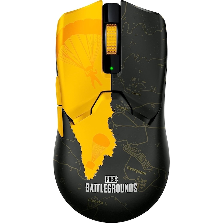 Mouse, Razer, Viper V2 Pro, Editie PUBG, Negru/Galben