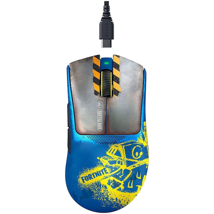 Mouse Gaming Wireless Razer DeathAdder V3 Pro Fortnite Edition, 30000 DPI, 5 butoane progamabile