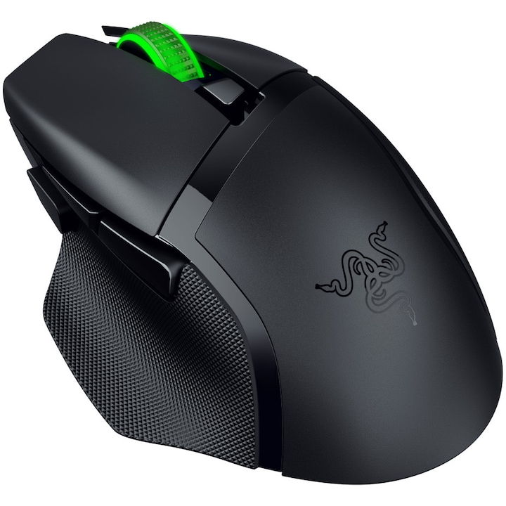 Mouse gaming Razer Basilisk V3 X HyperSpeed, Dual-Mode, 18000 DPI, Bluetooth, Negru
