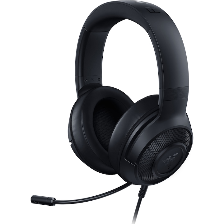 Casti gaming Razer Kraken X, multiplatforma, Negru