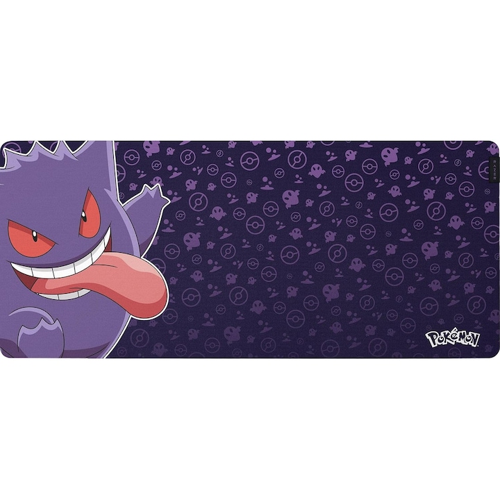 Mousepad Razer Gigantus V2 XXL - Pokemon Gengar Edition, dimensiuni 940x 410 x 4mm