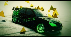 Masina tunata in stil Razer