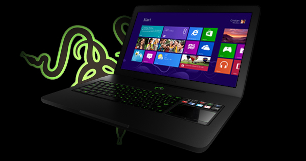 Razer Blade cu Windows 8